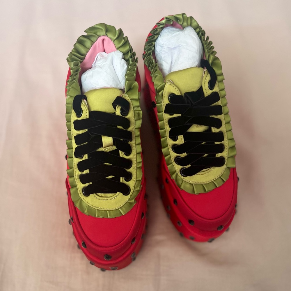 Dolls Kill x Strawberry Shortcake Platform Shoes - Picture 3 of 7